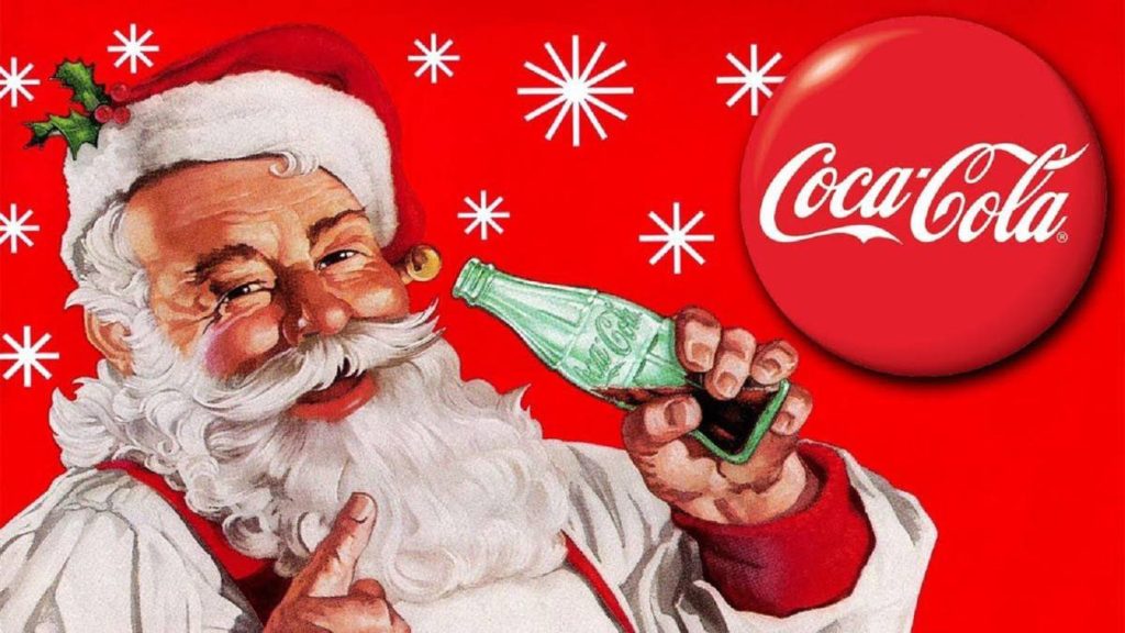 Papá Noel Y Coca Cola