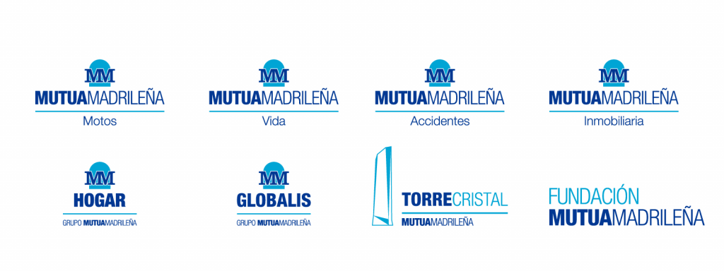 Variedad De Logos Que Posee La Mutua Madrileña