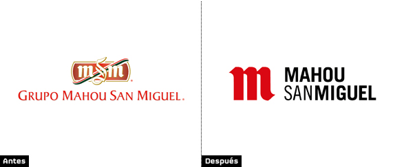 Evolución Logo De Mahou