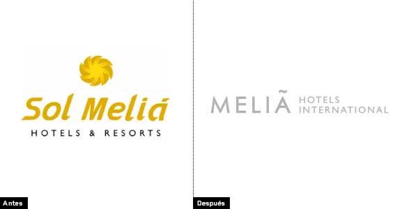 Logo De Melia Antes Y Después