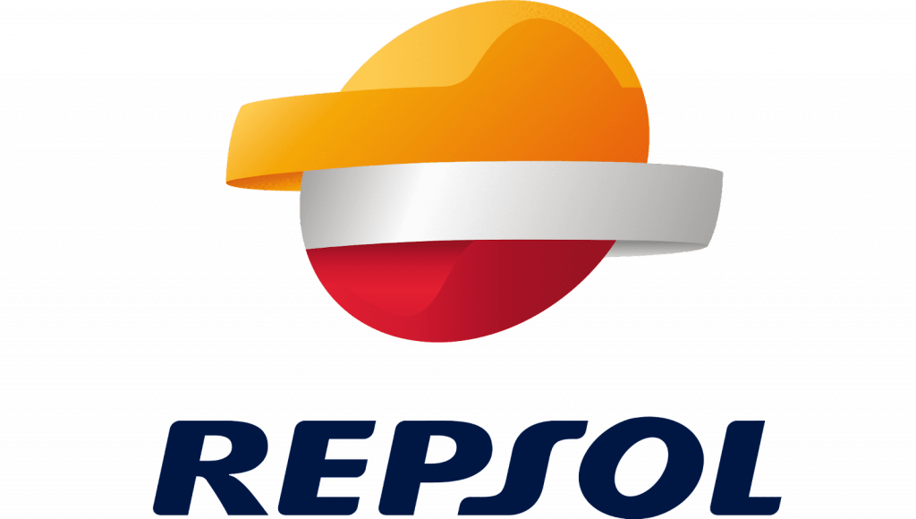 Logo De Repsol, La Empresa Española De Hidrocarburos