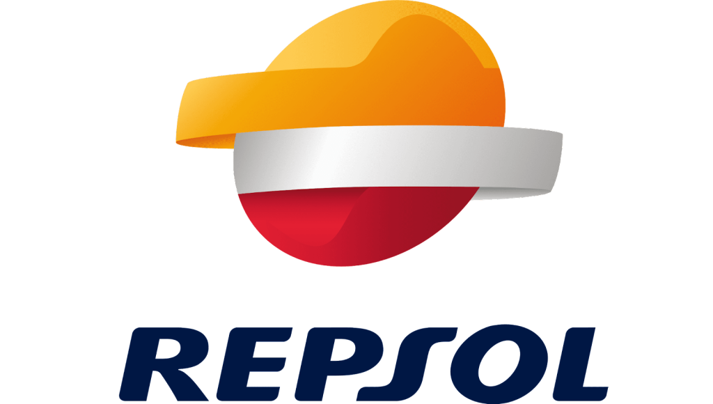 Logo De Repsol, La Empresa Española De Hidrocarburos