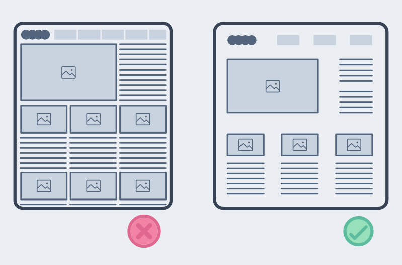 Ejemplo De Espacios En Blanco En El Diseño Web