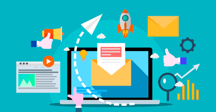 Ilustración De Los Beneficios De Incluir El Email Marketing En Tu Estrategia De Ecommerce.