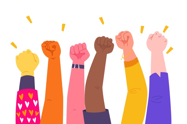 Ilustración De Lo Que Significa Trabajar En El Branding Inclusivo