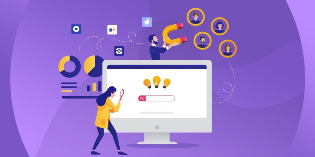 Ilustración Gráfica De Lo Que Representa El Contenido Visual